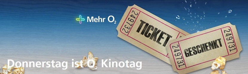o2 Kinotag - so sicherst Du Dir bis zu 3 Kinogutscheine im Monat